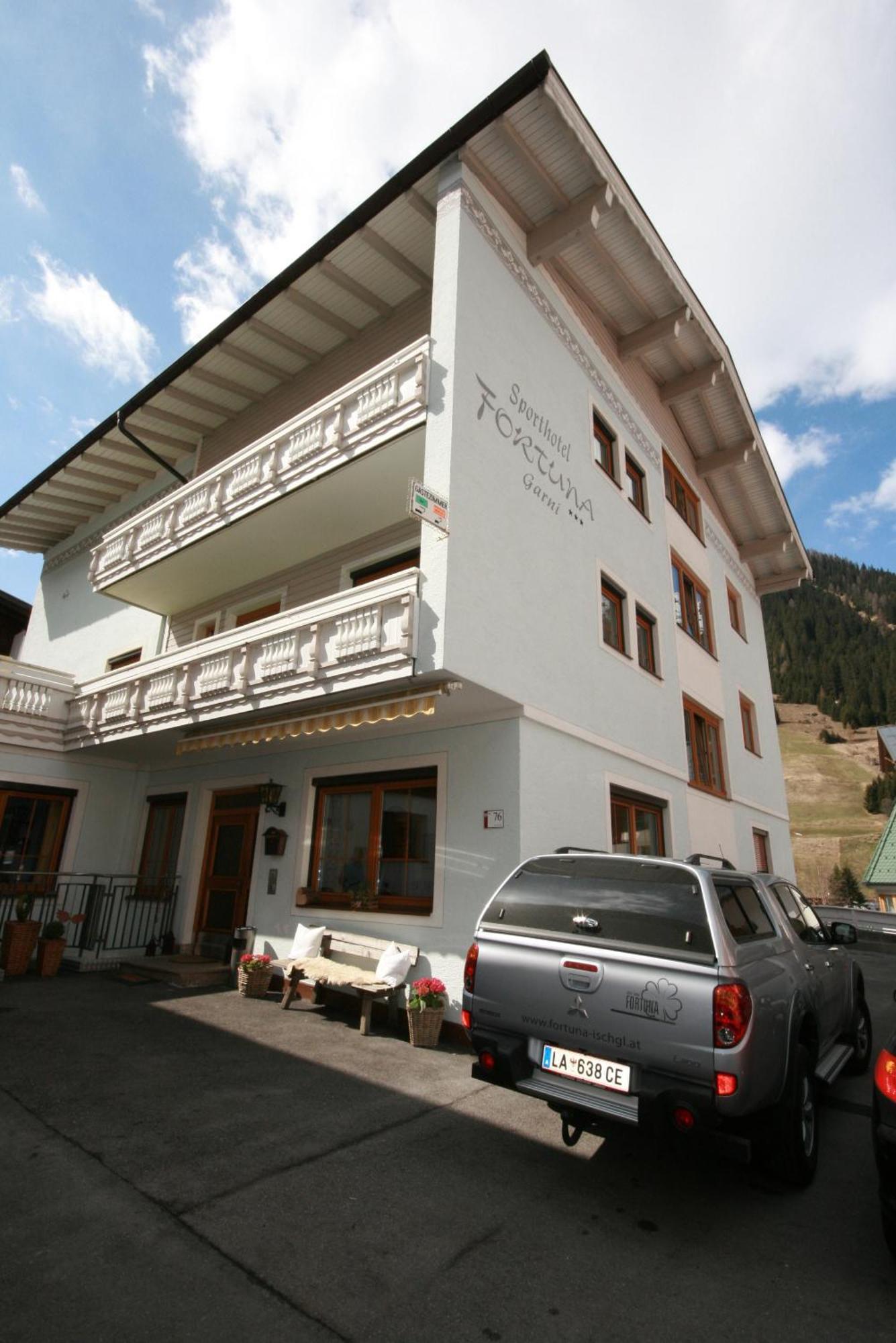 Fortuna Apart Hotel B&B Ischgl Esterno foto